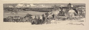 Wald von Fontainebleau: Tal der Solle La Forêt de Fontainebleau: La Vallée de la Solle, 1890