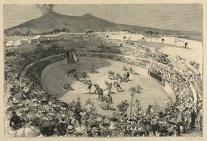 Italien. Das Fest von Pompeji, Der Zirkus der Gladiatoren, 1884