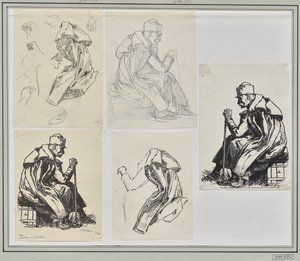 König Peter von Serbien von Auguste Louis Lepère