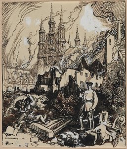Louvain von Auguste Louis Lepère