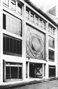 Garage in der Rue de Ponthieu, entworfen von Auguste Perret (1874-1954) 1906