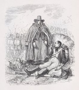 Die Vivandière aus Die vollständigen Werke von Béranger von Auguste Raffet