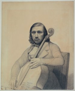 Porträt von François George-Hainl 1807-1873, 1839 von Auguste René Flandrin