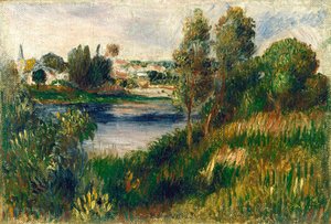 Landschaft bei Vétheuil