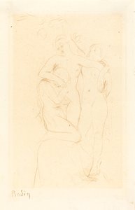 Seelen des Fegefeuers von Auguste Rodin