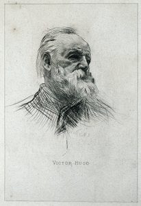 Porträt des Schriftstellers Victor Hugo von Auguste Rodin