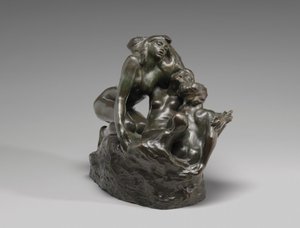 Die Sirenen, Modell vor 1887, gegossen wahrscheinlich 1900-1920 von Auguste Rodin