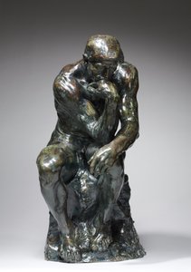 Der Denker, ca. 1880 von Auguste Rodin