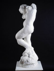 Die innere Stimme, im Profil gesehen (Marmor)