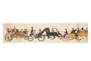 Die Rückkehr vom Rennen oder Sem im Wald von Auguste Roubille