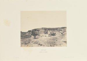 Jerusalem. Grotte des Jeremias von Auguste Salzmann