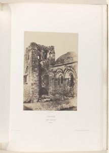 Turm der Grabeskirche in Jerusalem von Auguste Salzmann