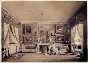 Schlafzimmer der Herzogin von Berry in den Tuilerien