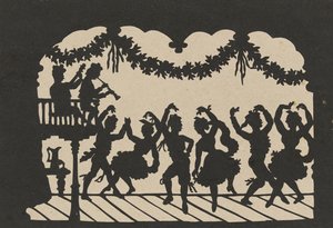 Doppelseitige Silhouette