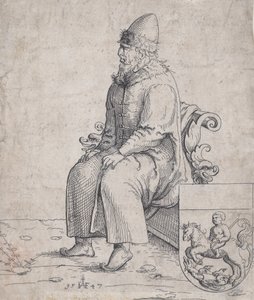 Basil Basilius, Großfürst von Russland, 1547 von Augustin Hirschvogel