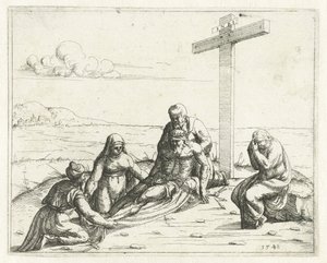 Beweinung Christi von Augustin Hirschvogel
