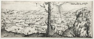 Landschaft mit der Bekehrung des Saulus
