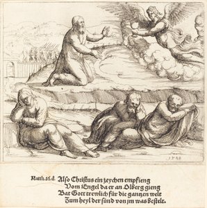 Die Agonie im Garten von Augustin Hirschvogel