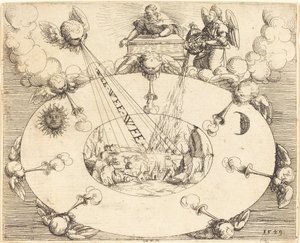 Die Öffnung des siebten Siegels von Augustin Hirschvogel