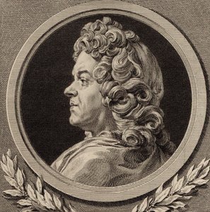 Porträt des Komponisten Jean-Baptiste Lully 1632-1687, 1770 von Augustin Saint Aubin de