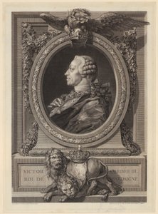 Porträt von Viktor Amadeus III., König von Sardinien
