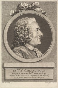 Porträt von Esprit-Joseph-Antoine Blanchard, 1767