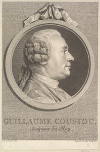 Porträt von Guillaume Coustou, 1770