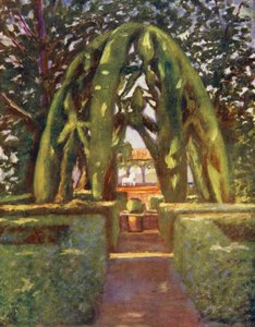 Architektur Verde, Generalife-Gärten, Granada von Augustine Fitzgerald