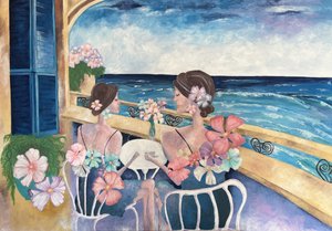 Mittelmeer-Ozean-Balkon von Augustus Caelthorne