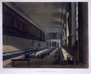 Halle des Christ Hospital, aus 