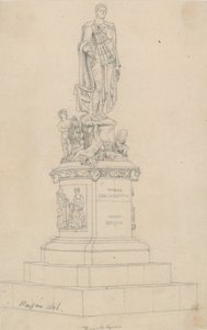 Statue von Frances, Herzog von Bedford, in Russell Square, London