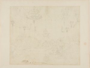 Studie für das House of Commons, aus Microcosm of London von Augustus Charles Pugin