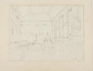 Studie für die Große Halle, Bank of England