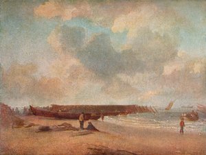 An der Küste, ca. 1811 1904 von Augustus Wall Callcott