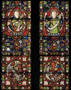 Christus umgeben von Engeln (Detail)
