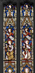 Krönung der Jungfrau (Detail) von Augustus Welby Northmore Pugin