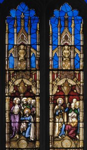 Ereignisse im Leben des St. Thomas der Apostel (Detail)