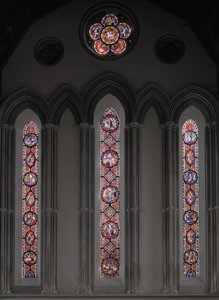 Die Passion Christi, Ostfenster