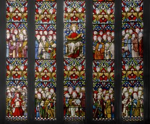 Triumph der Kirche (Detail)