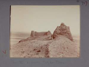 Ansicht von Mazar Tagh von Aurel Stein