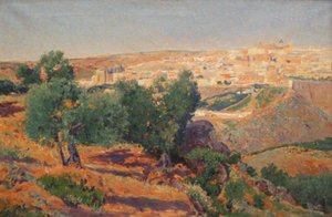 Blick auf Toledo von La Vega Baja