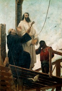 Martyrium von Tiradentes, gehängt in Rio am 21. April