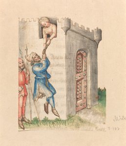 Michol hilft David bei der Flucht