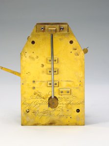 Monatsgehende Bodenstanduhr mit Zeitgleichung und Vollkalender, 1806 von Austrian School