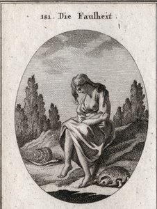 Allegorie der Faulheit von Austrian School