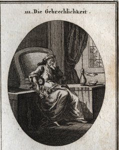 Allegorie der Gebrechlichkeit von Austrian School