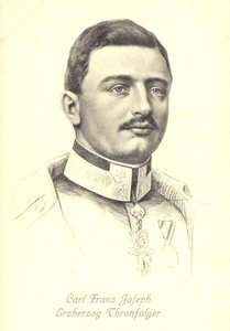 Erzherzog Karl Franz Joseph von Österreich, Thronfolger des österreichisch-ungarischen Reiches von Austrian School