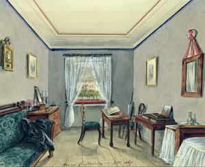 Atelier des Künstlers in Bad Ischl, 1867