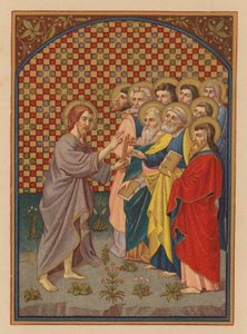 Christus gibt Petrus die Schlüssel des Himmelreichs von Austrian School