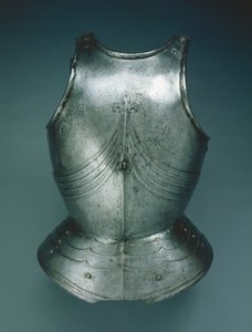 Gotische Brustplatte, Innsbruck, spätes 15. Jahrhundert von Austrian School